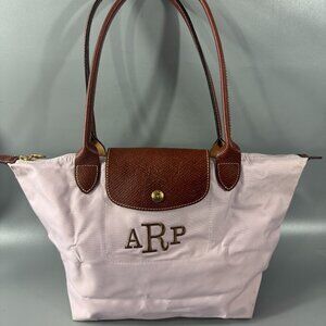 LONGCHAMP LE PLIAGE BEIGE MEDIUM Long Handle, Medium